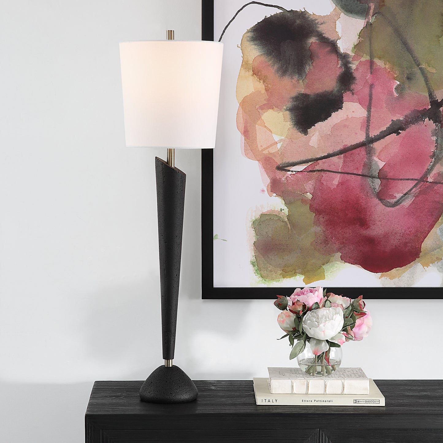 Uttermost 30234-1 Cypher Modern Buffet Lamp