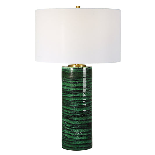 Uttermost 30242 Galeno Emerald Green Table Lamp