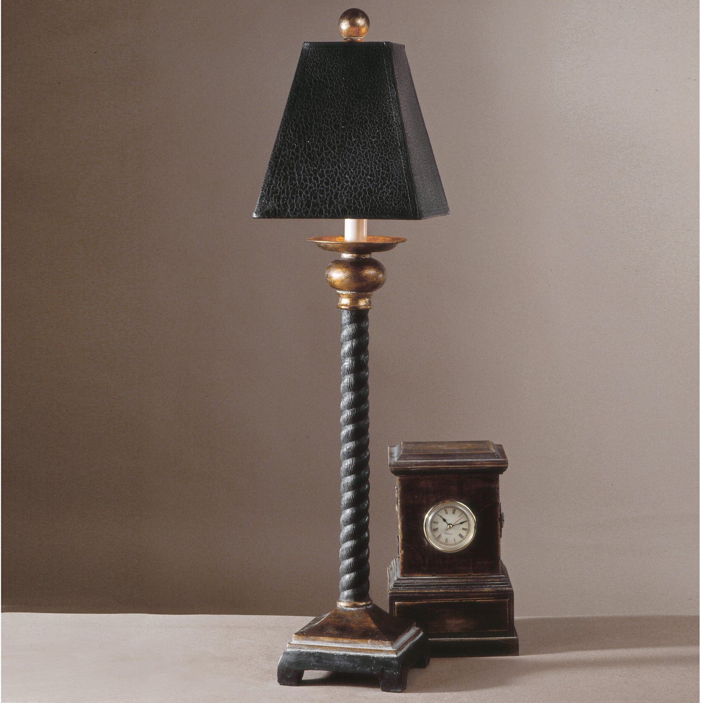 Uttermost 29007 Bellcord Black Buffet Lamp