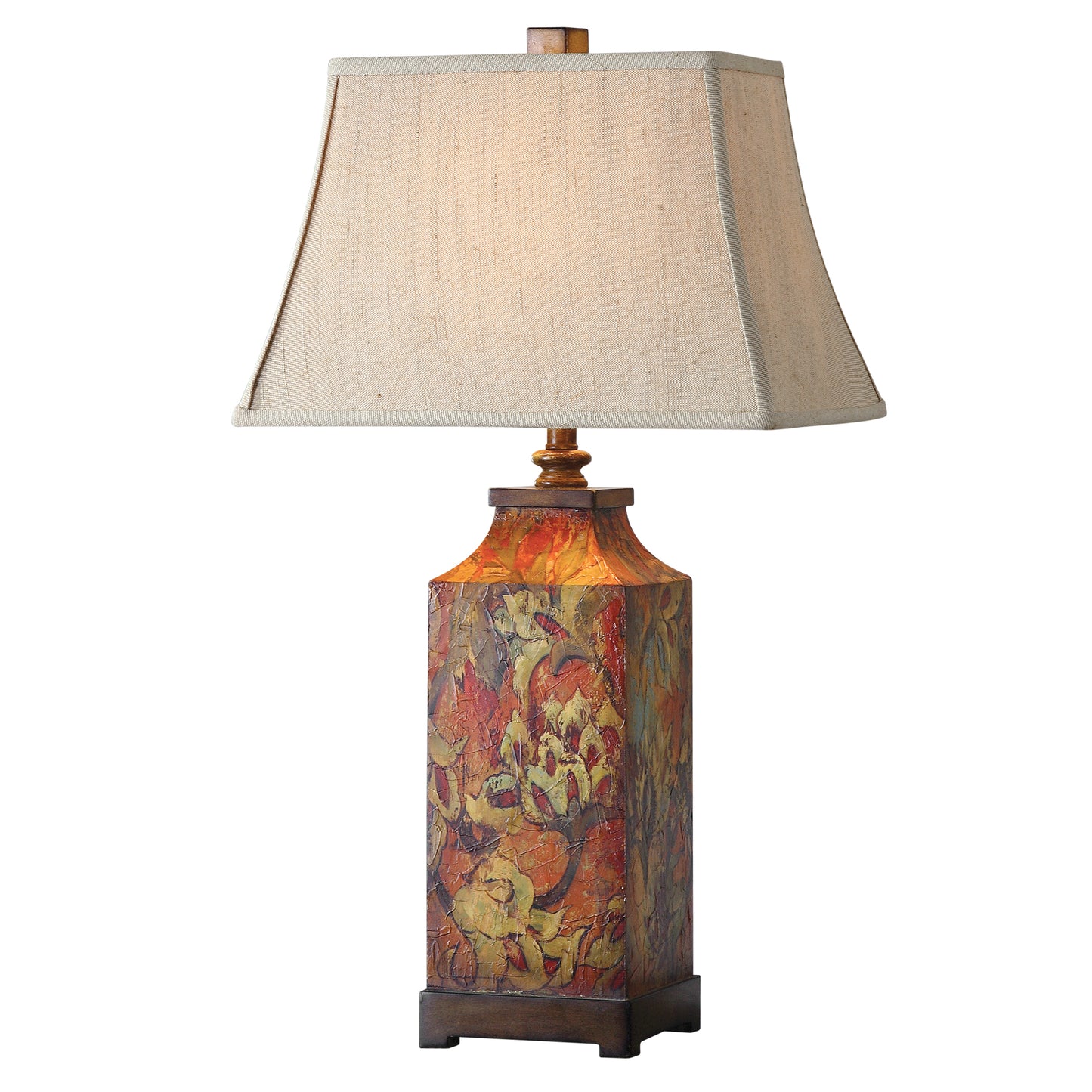Uttermost 27678 Colorful Flowers Table Lamp