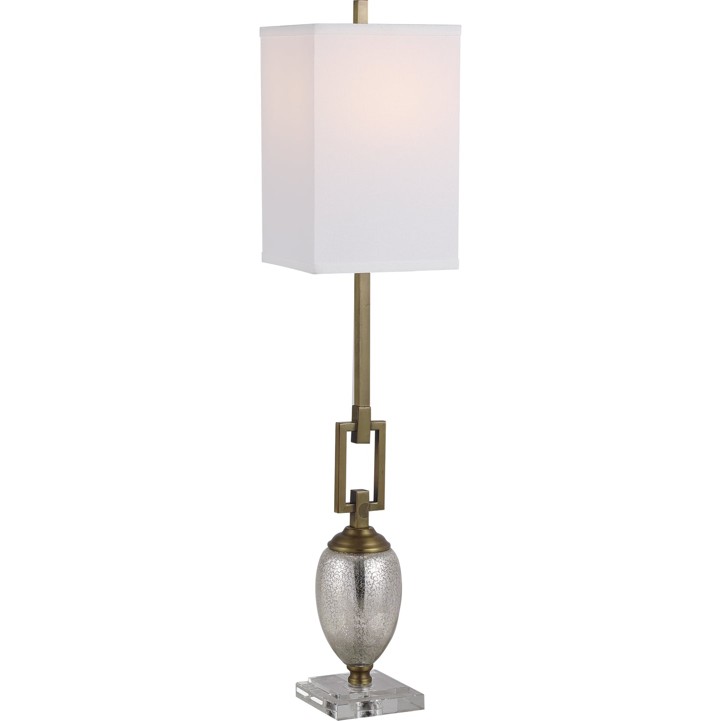Uttermost 29338-1 Copeland Mercury Glass Buffet Lamp