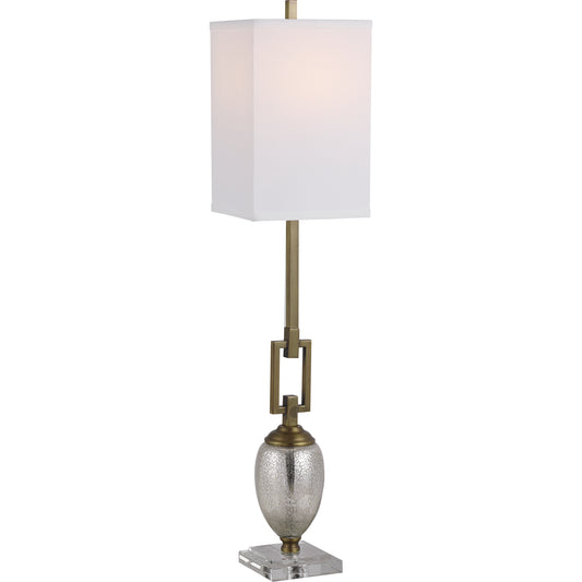 Uttermost 29338-1 Copeland Mercury Glass Buffet Lamp