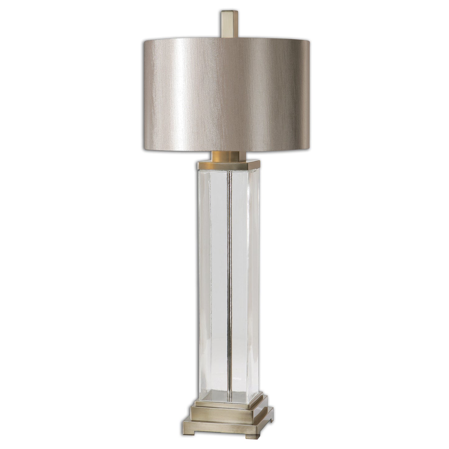 Uttermost 26160-1 Drustan Clear Glass Table Lamp