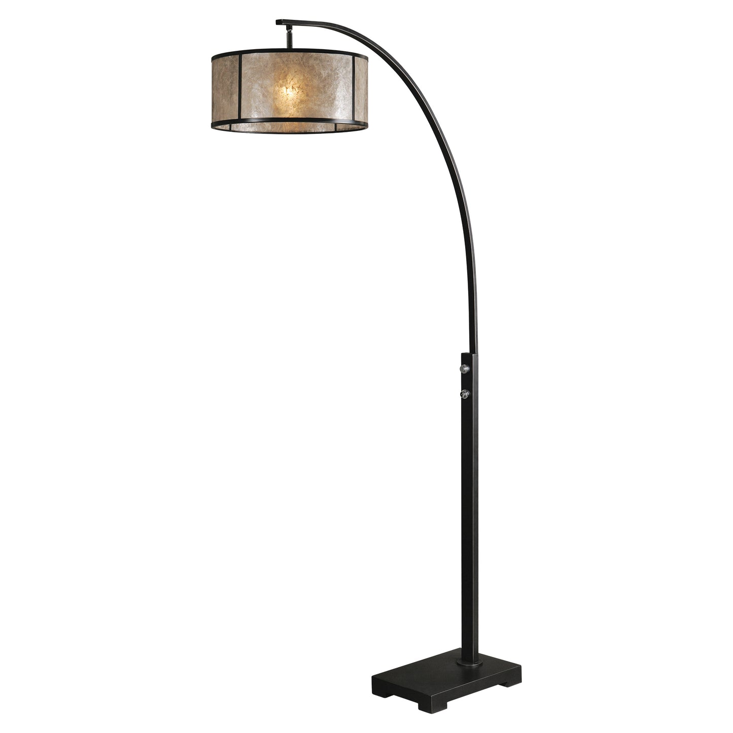 Uttermost 28597-1 Cairano Drum Shade Floor Lamp