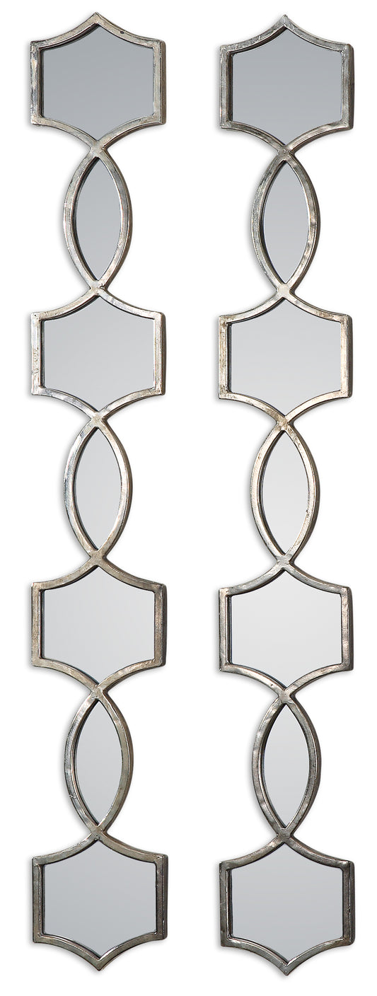 Uttermost 12856 Vizela Metal Mirrors Set/2
