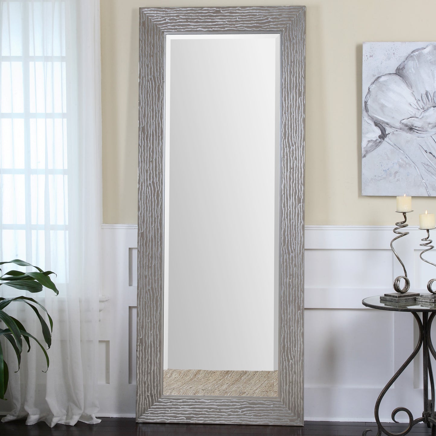 Uttermost 14474 Amadeus Large Silver Mirror