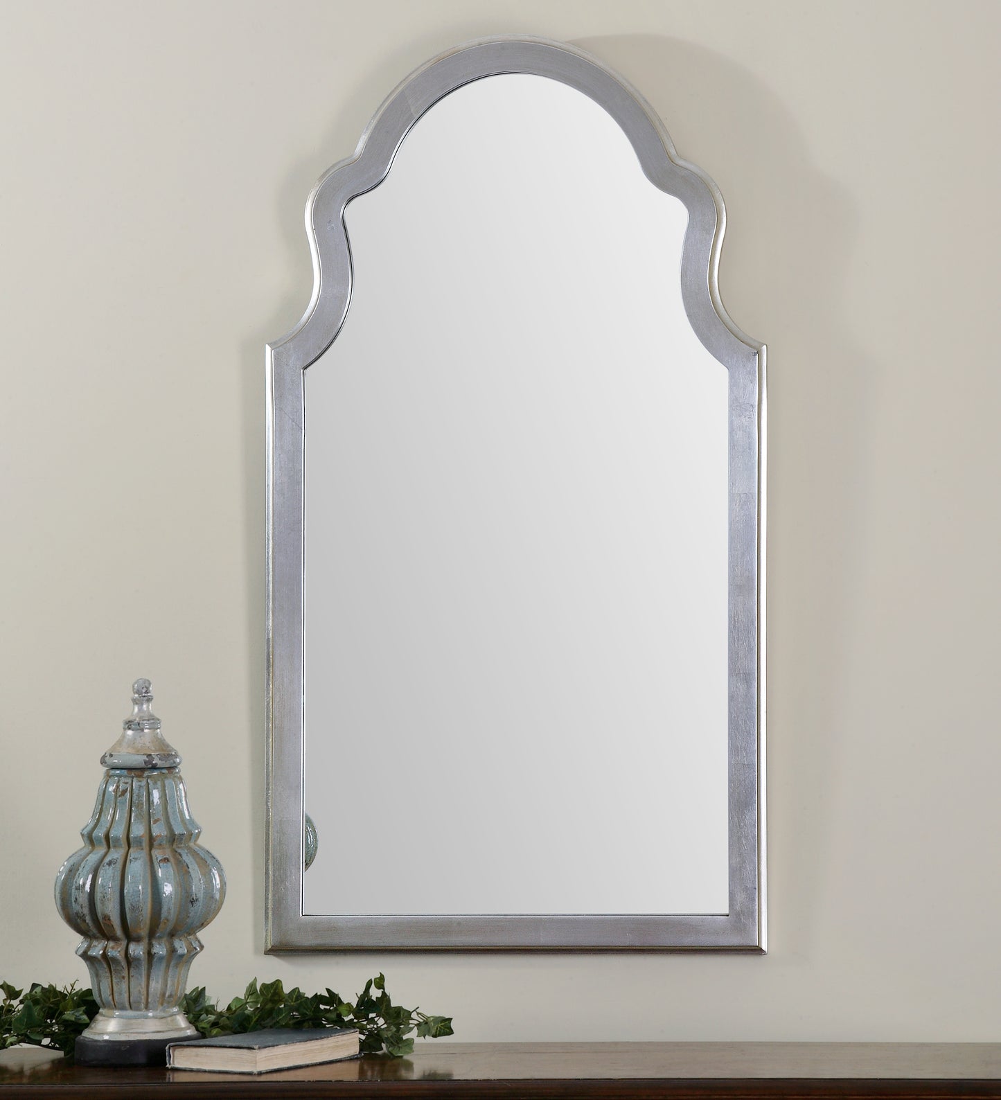 Uttermost 14479 Brayden Arched Silver Mirror