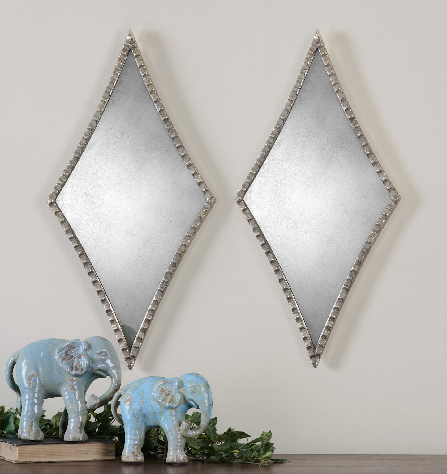 Uttermost 12882 Gelston Silver Mirror S/2