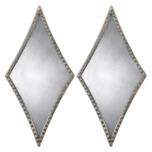 Uttermost 12882 Gelston Silver Mirror S/2