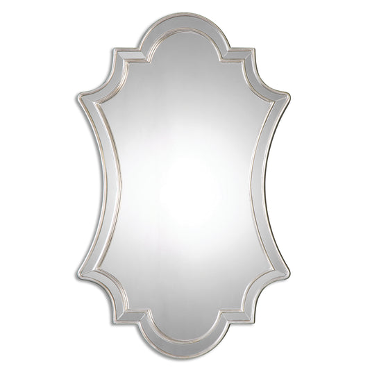 Uttermost 08134 Elara Antiqued Silver Wall Mirror
