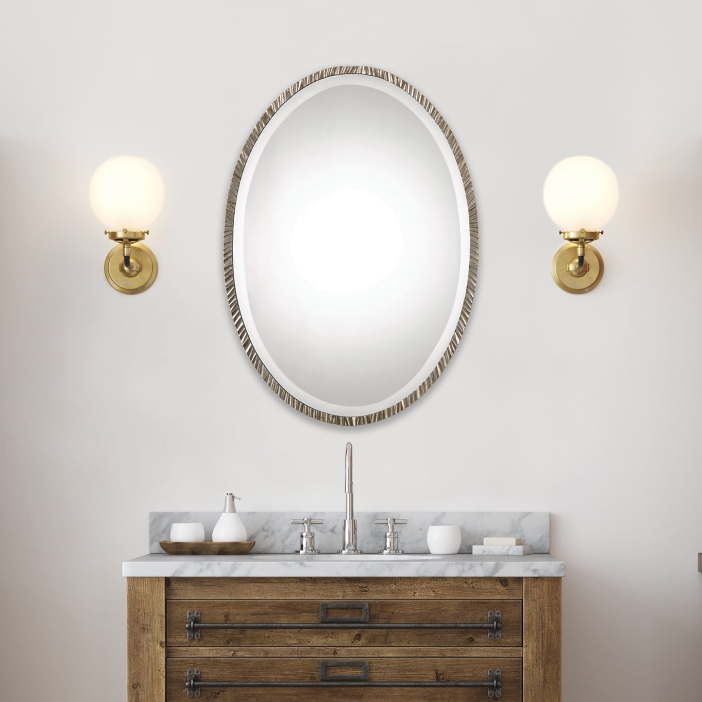 Uttermost 12924 Annadel Oval Wall Mirror