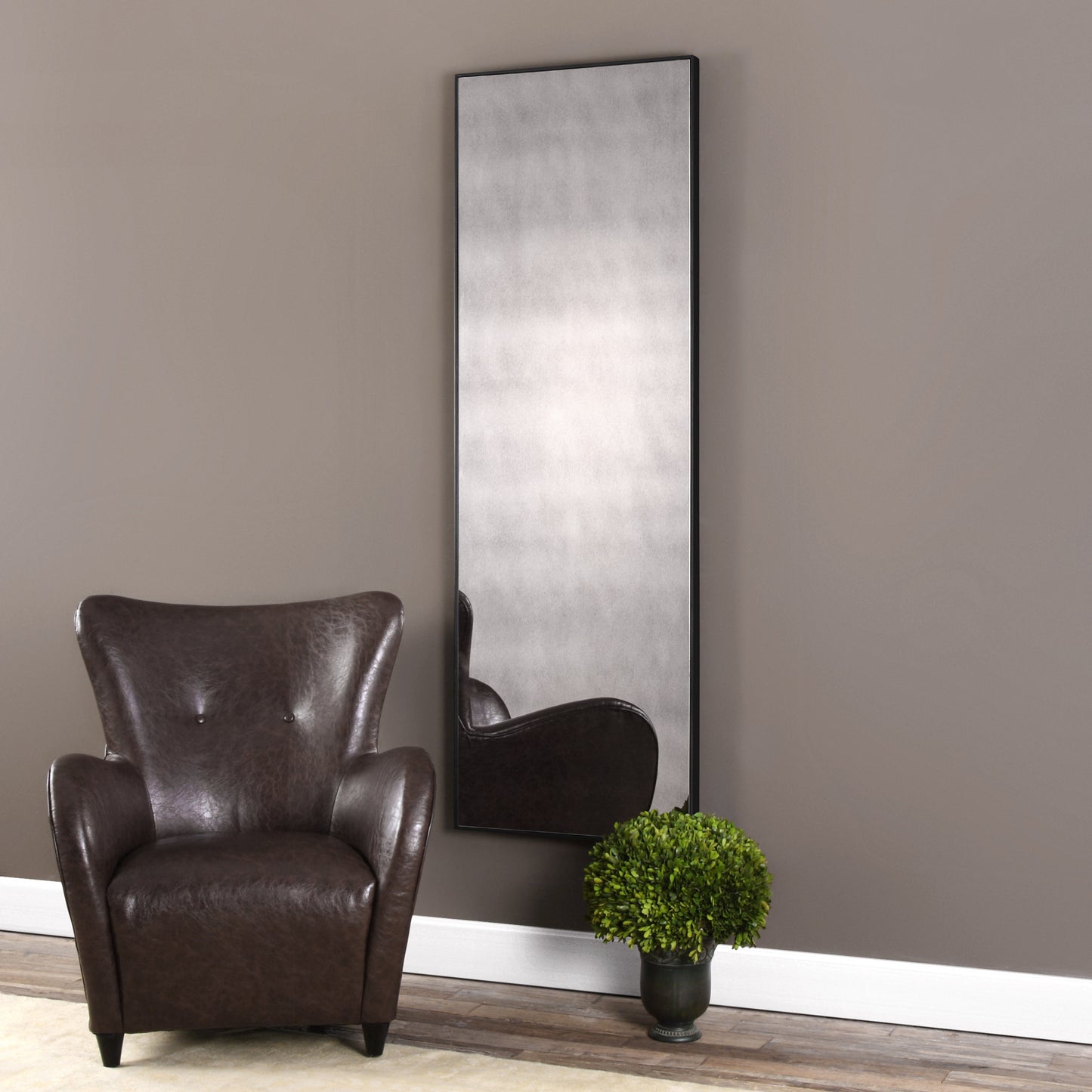 Uttermost 09153 Burwell Oversized Antiqued Mirror
