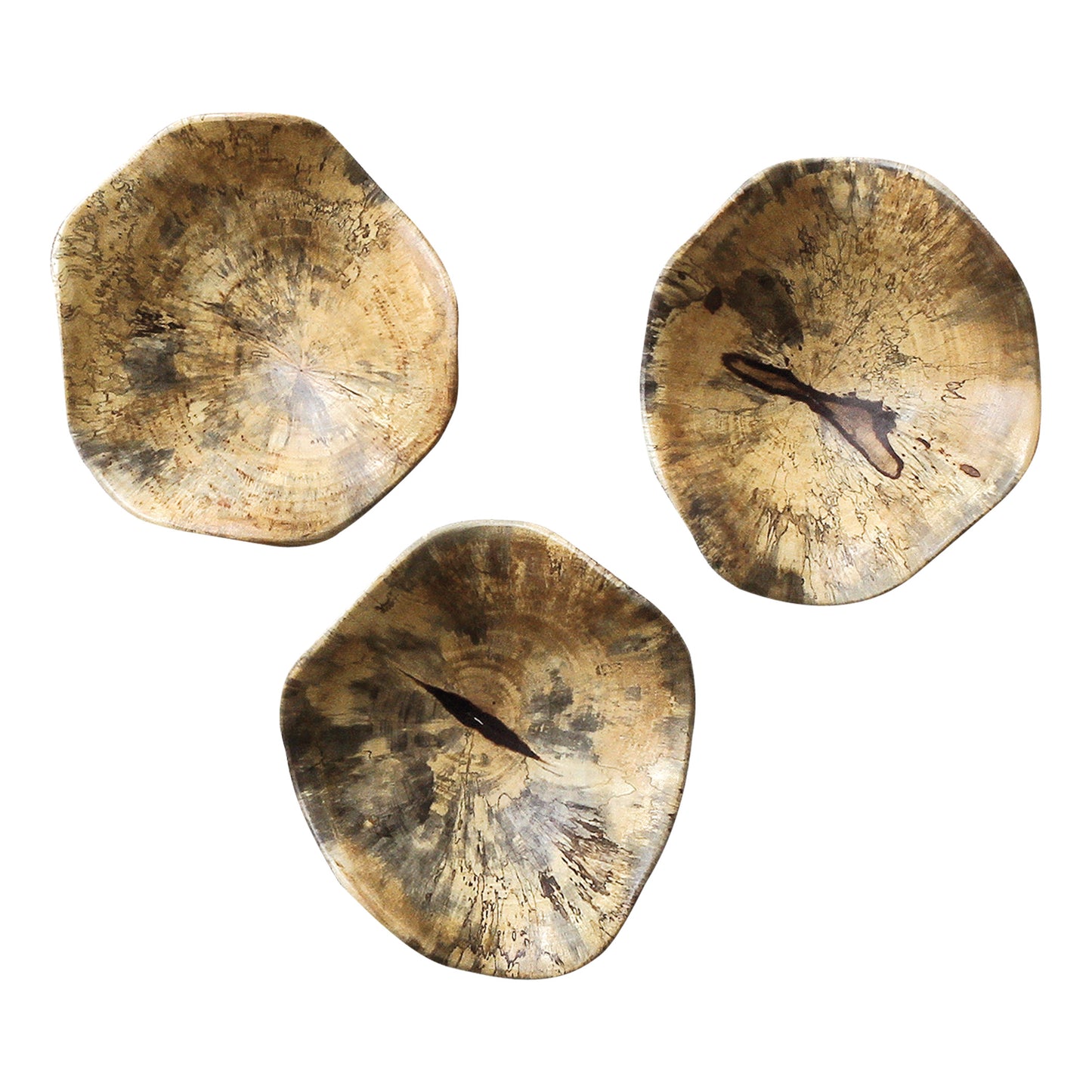 Uttermost 04107 Tamarine Wood Wall Art S/3
