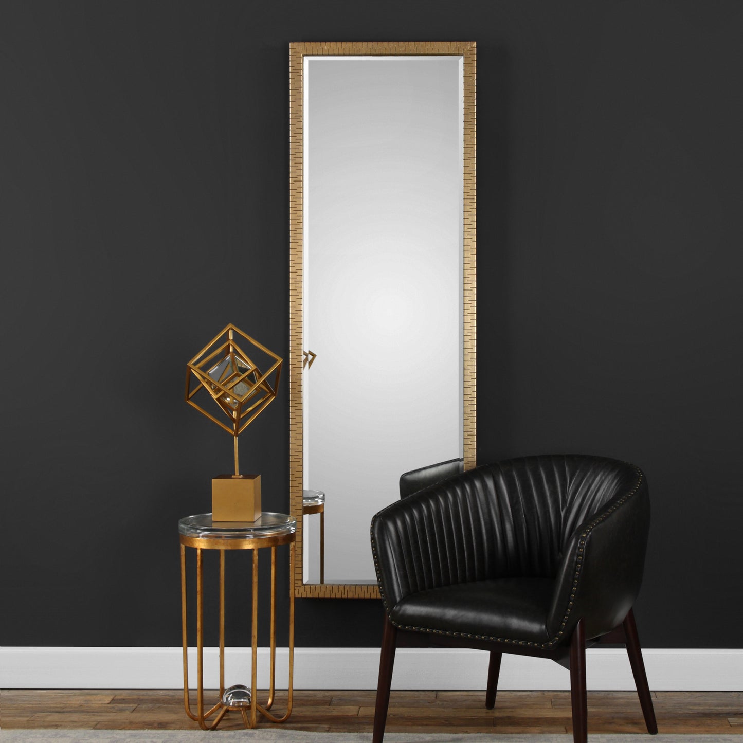 Uttermost 09246 Vilmos Metallic Gold Mirror