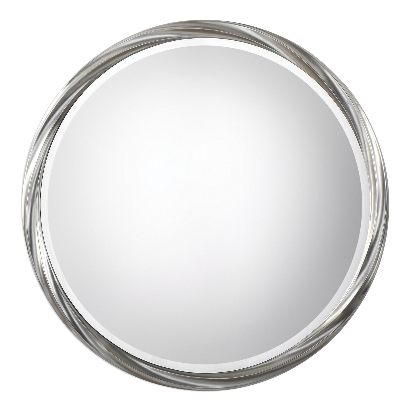 Uttermost 09278 Orion Silver Round Mirror