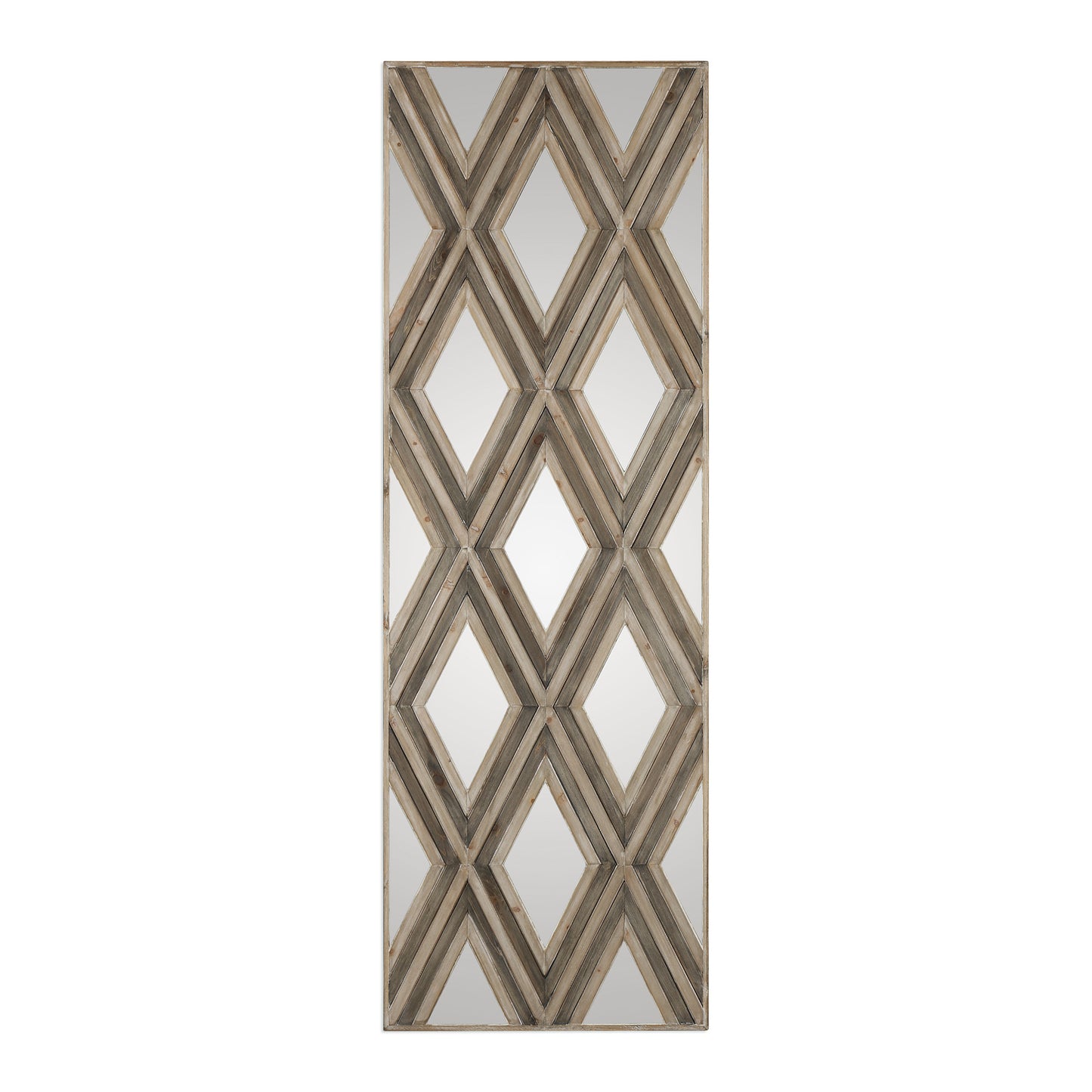 Uttermost 04116 Tahira Geometric Argyle Pattern Wall Mirror