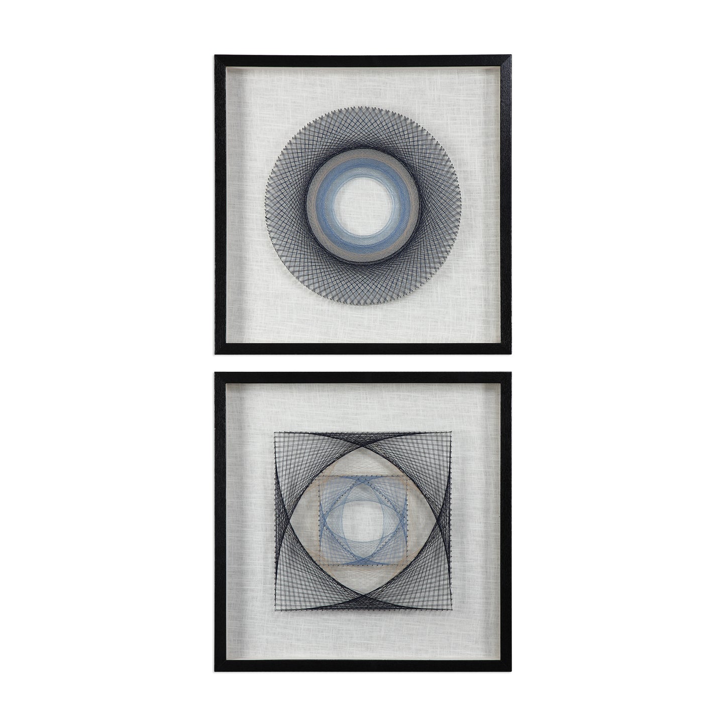 Uttermost 04111 String Duet Geometric Art S/2