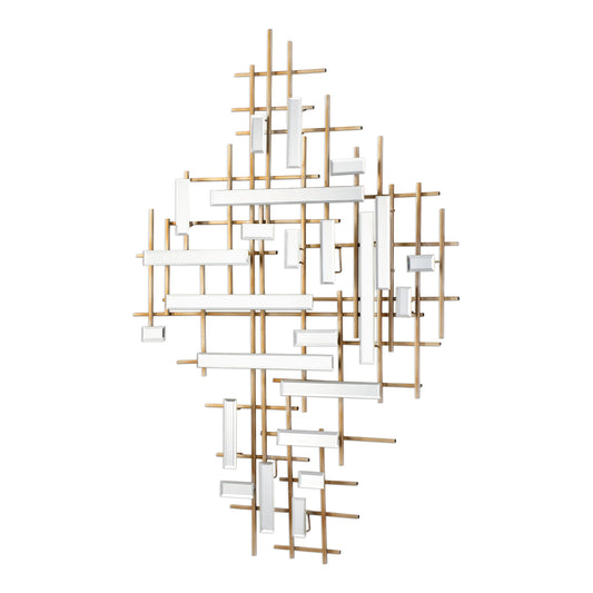 Uttermost 04128 Apollo Gold & Mirrored Wall Art