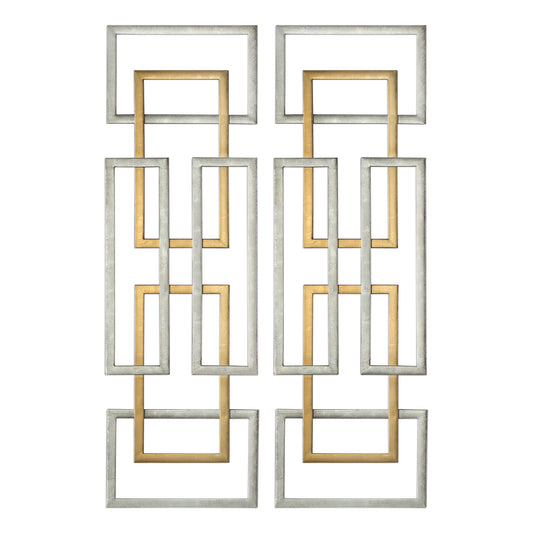 Uttermost 04145 Aerin Geometric Wall Art, S/2
