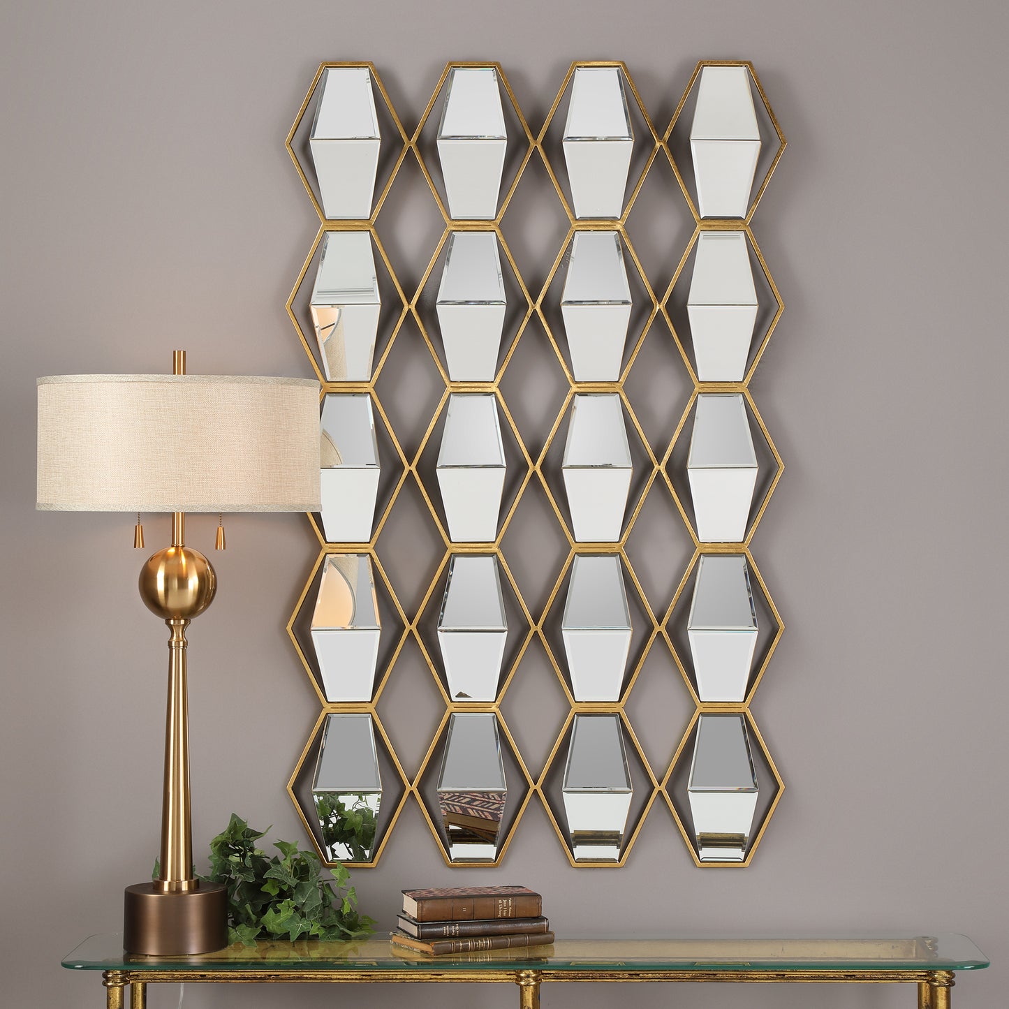 Uttermost 04151 Jillian Mirrored Wall Art