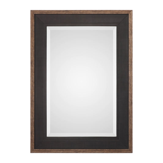 Uttermost 09377 Staveley Rustic Black Mirror