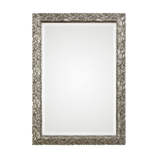 Uttermost 09359 Evelina Silver Leaves Mirror