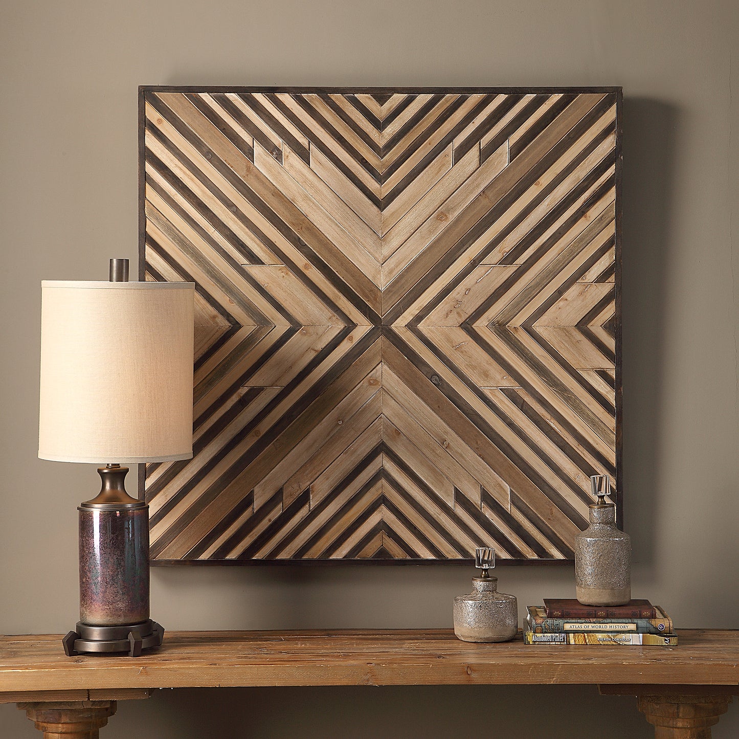Uttermost 04160 Floyd Wooden Wall Art