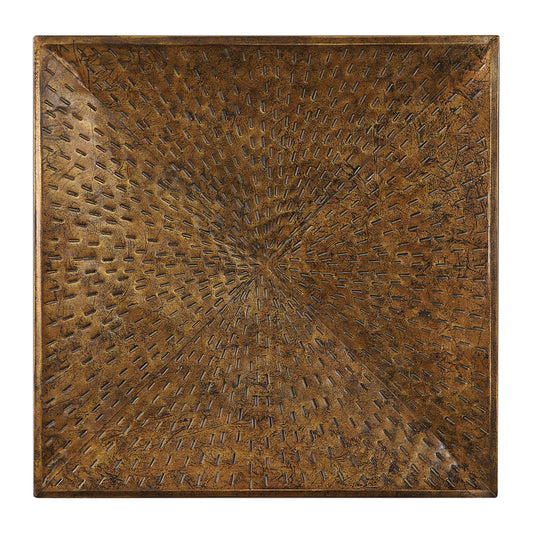 Uttermost 04170 Blaise Antiqued Bronze Wall Art