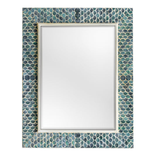 Uttermost 08157 Makaria Coastal Blue Mirror
