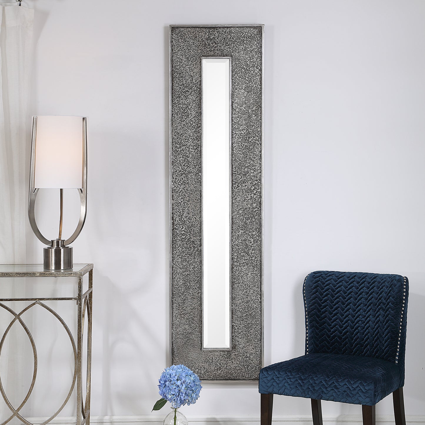 Uttermost 09528 Bannon Tall Metallic Mirror