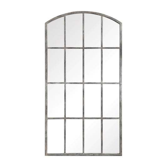 Uttermost 09542 Amiel Ivory Arched Mirror