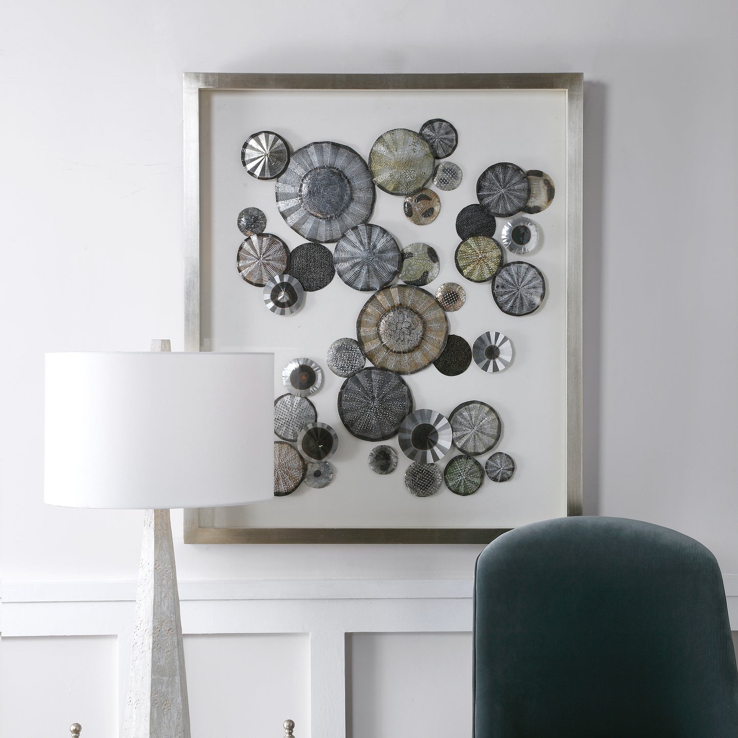 Uttermost 04227 Omala Abstract Shadow Box
