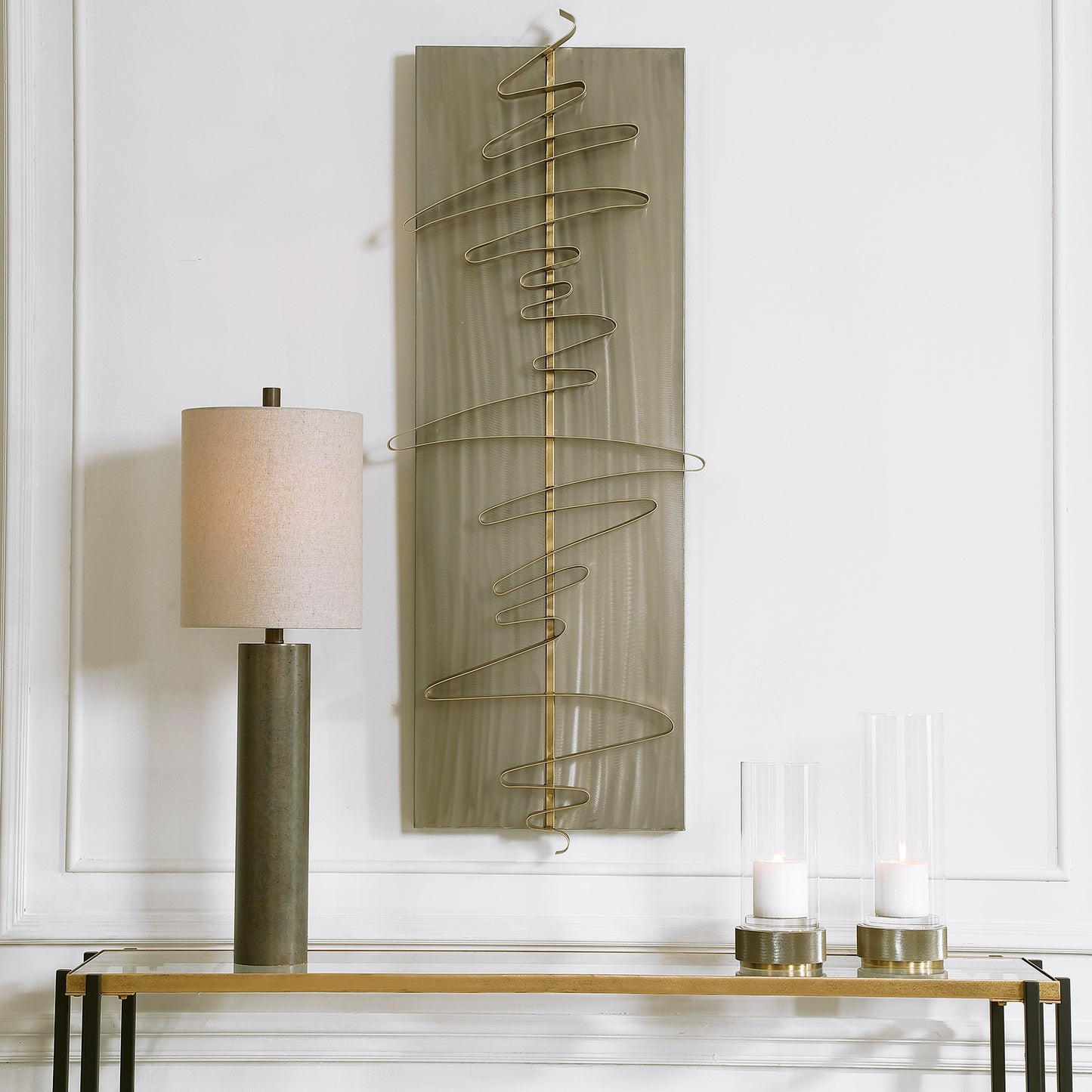 Uttermost 04261 Script Modern Metal Wall Decor