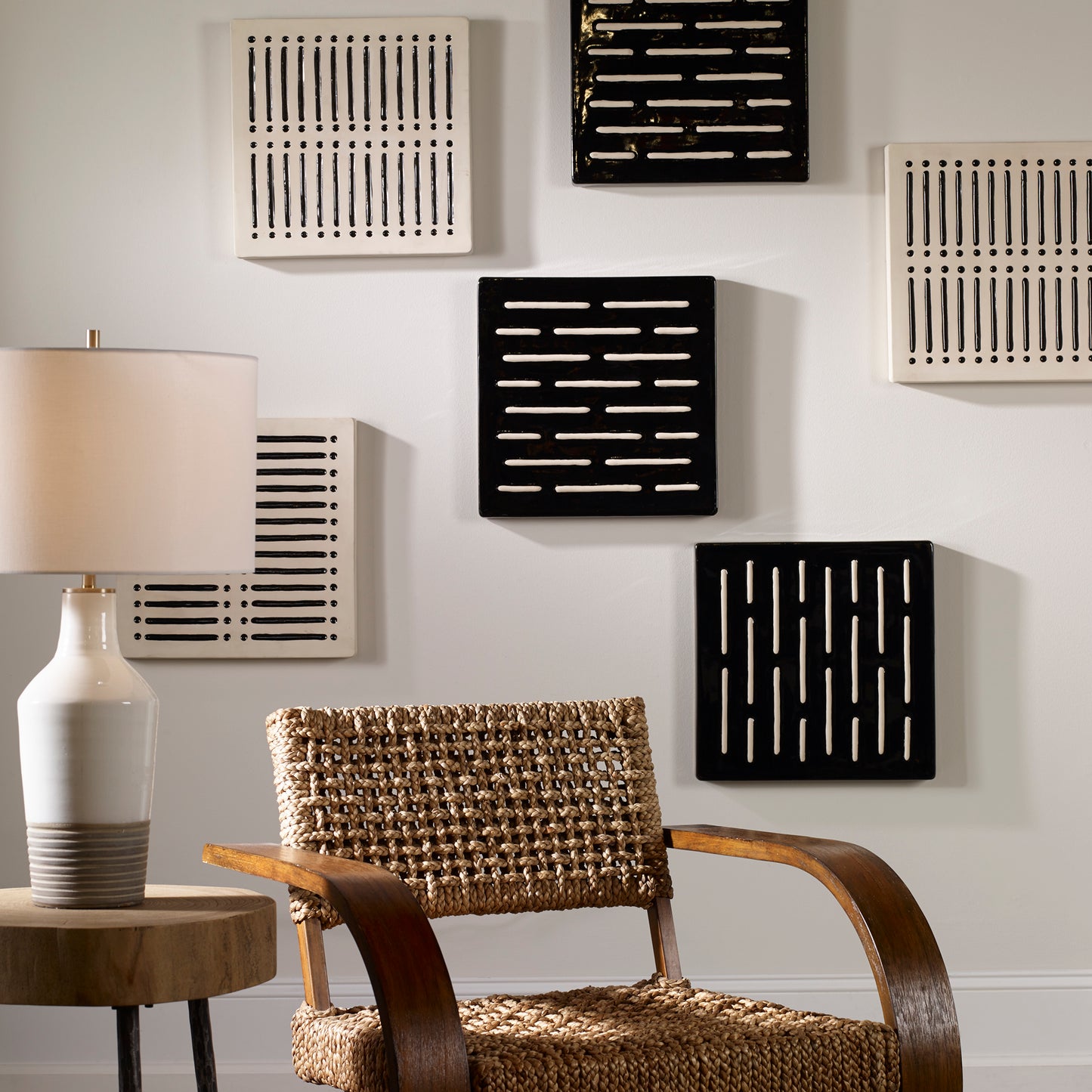 Uttermost 04278 Domino Effect Modern Wall Decor, S/2