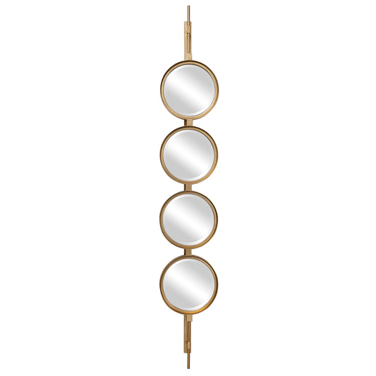 Uttermost 09666 Button Gold Mirror