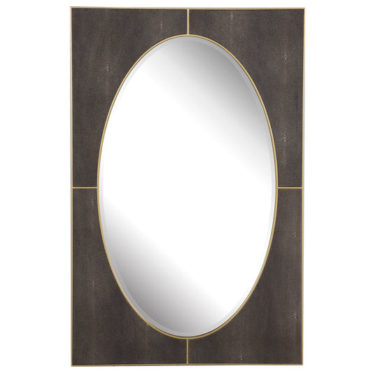Uttermost 09679 Cyprus Gray Shagreen Mirror