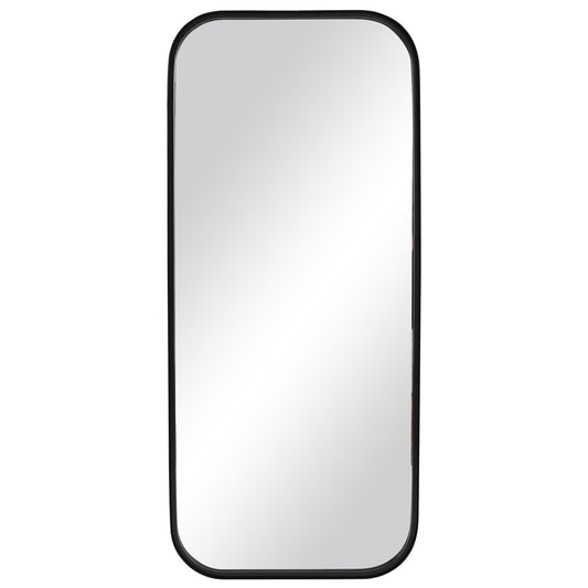 Uttermost 09701 Concord Black Tall Iron Mirror