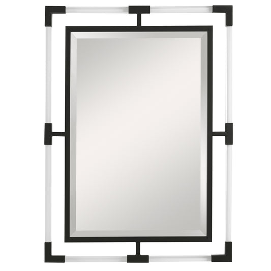 Uttermost 09713 Balkan Black Iron Mirror