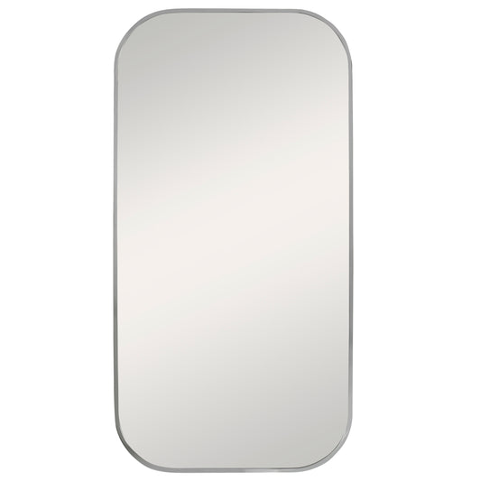 Uttermost 09719 Taft Polished Nickel Mirror