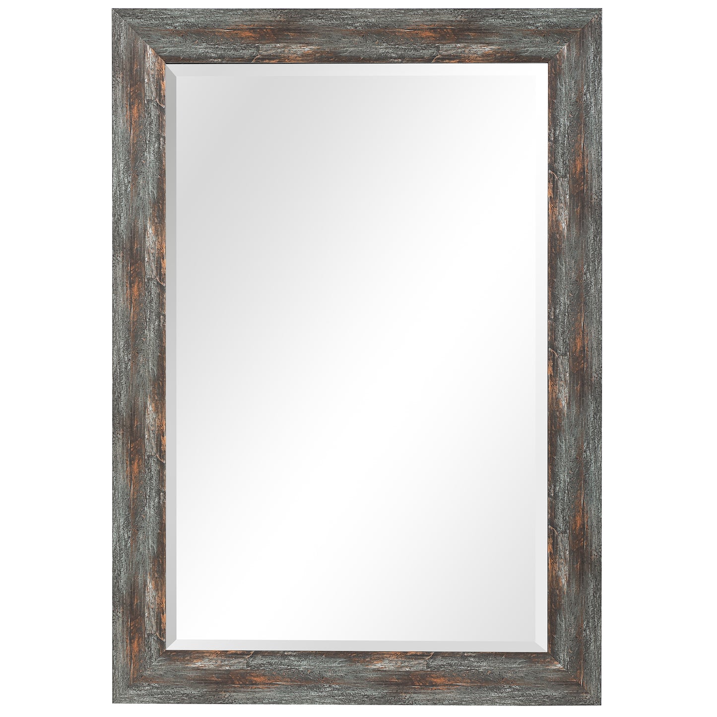 Uttermost 09724 Owenby Rustic Silver & Bronze Mirror