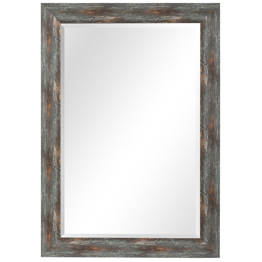 Uttermost 09724 Owenby Rustic Silver & Bronze Mirror