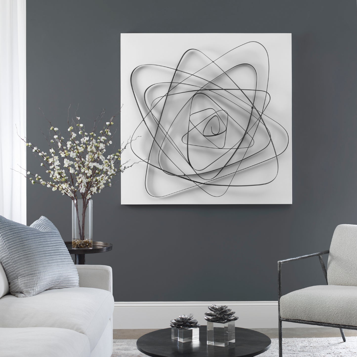 Uttermost 04309 Nucleus Metal Modern Wall Decor