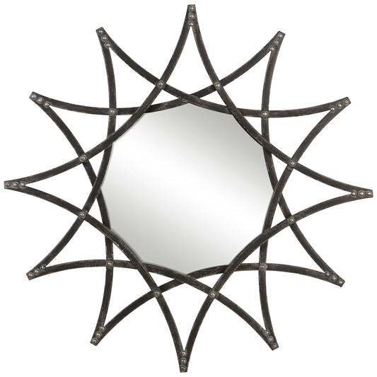 Uttermost 09766 Solaris Iron Star Mirror