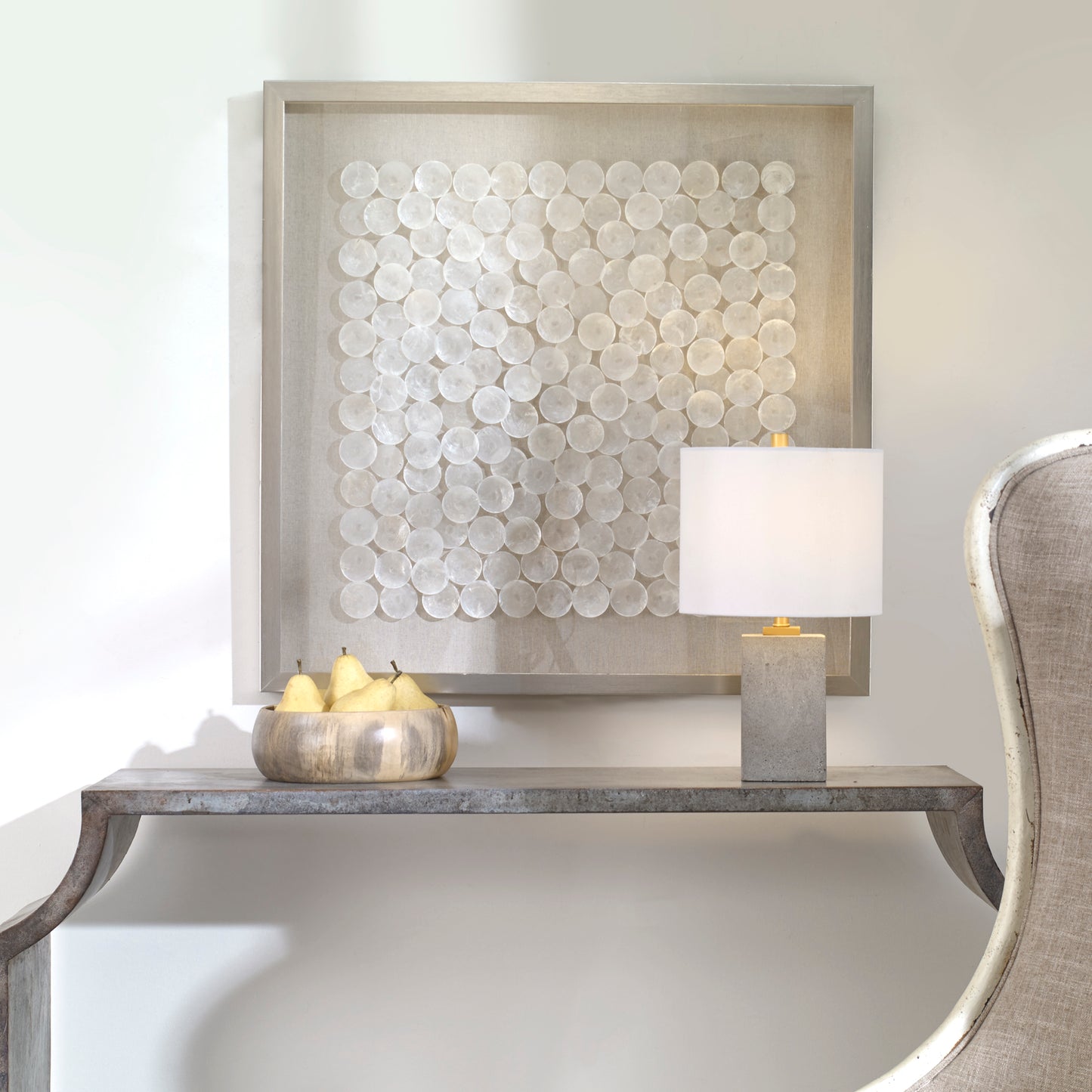 Uttermost 04317 Roxas Capiz Shell Shadow Box