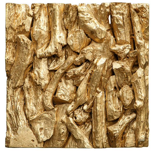 Uttermost 04327 Rio Gold Wood Wall Décor