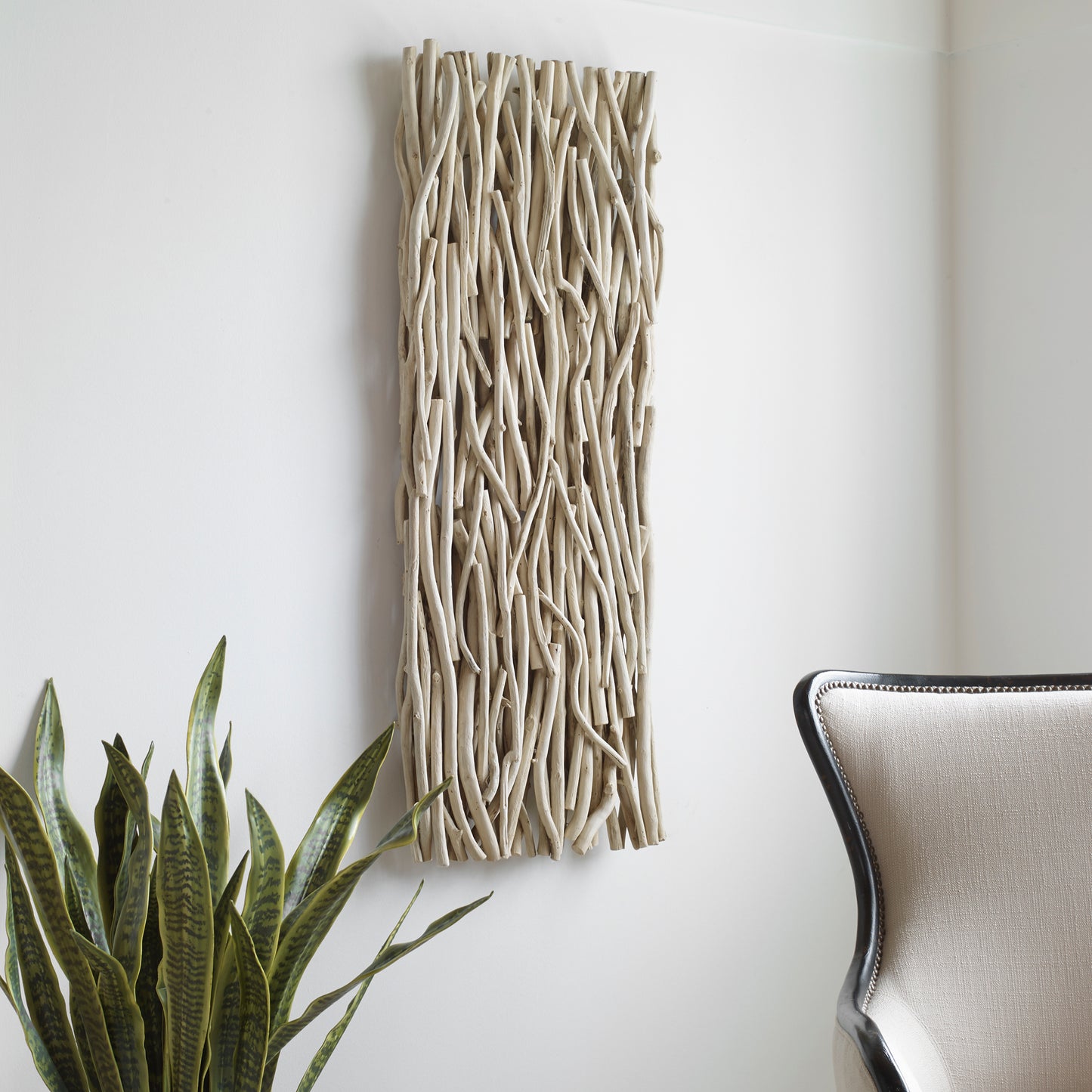 Uttermost 04326 Gathered Teak Bleached Wood Wall Decor