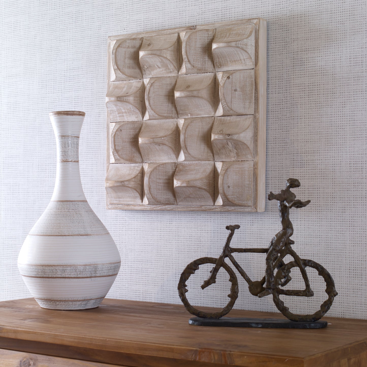 Uttermost 04329 Pickford Wood Wall Decor, Natural