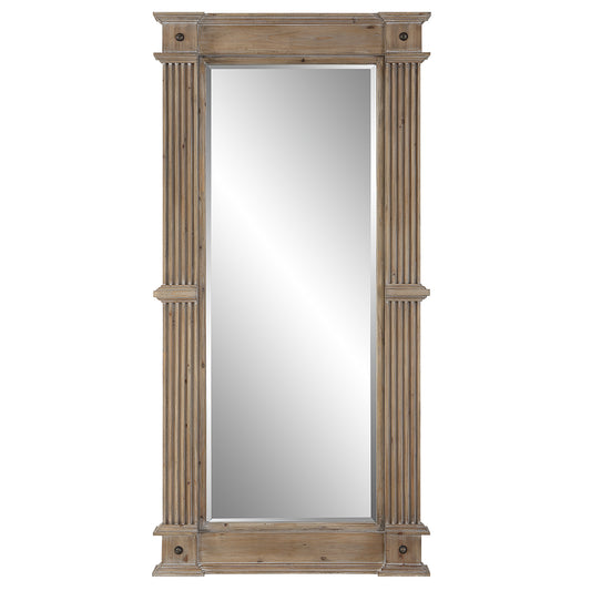 Uttermost 09799 McAllister Natural Wood Oversized Mirror