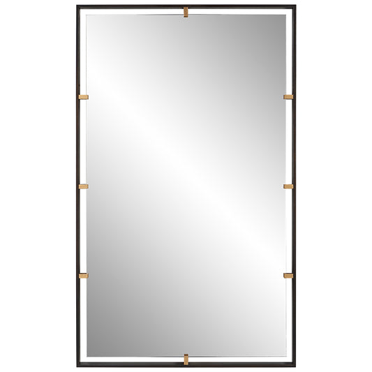 Uttermost 09845 Egon Rectangular Bronze Mirror