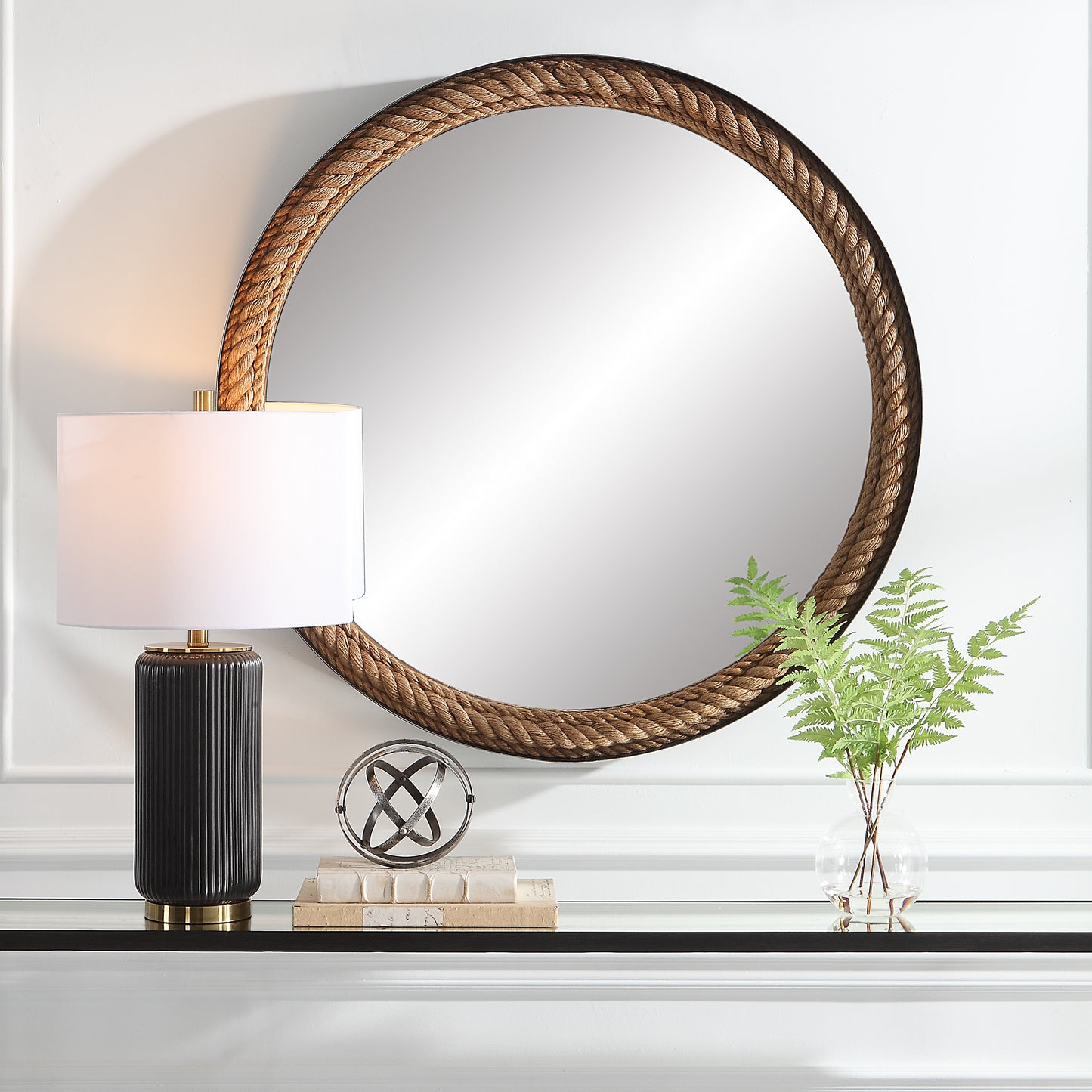 Uttermost 09867 Bolton Round Rope Mirror